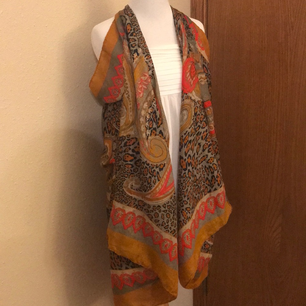 Large Printed Scarf